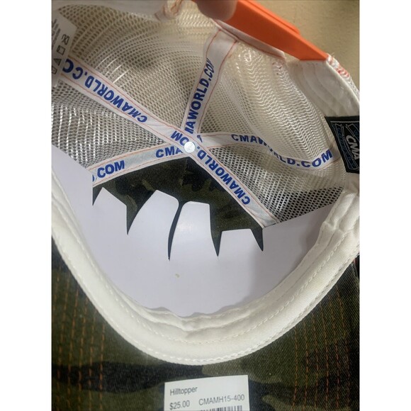 2015 CMA Music Festival Camo Trucker Hat NWT - Picture 7 of 8